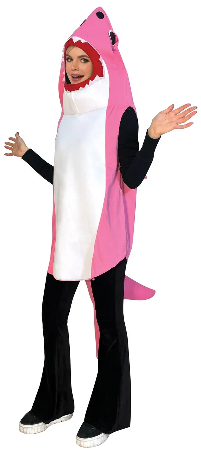 Rasta Imposta Ultimate Pink Shark Kostüm Rosa S-M