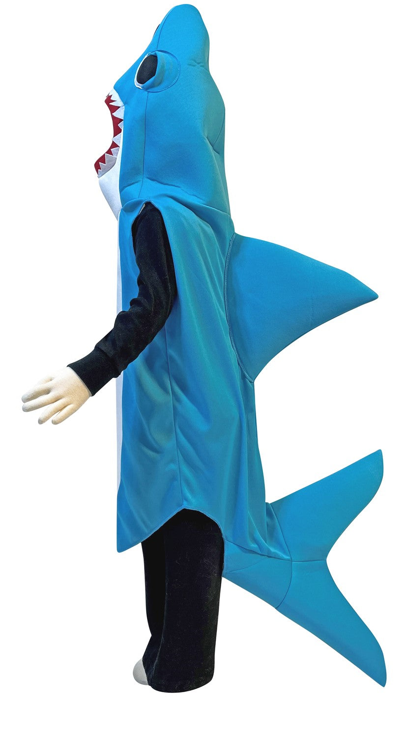 Rasta Imposta Ultimate Blue Shark Hai Kostüm Kinder 3-4 Blau