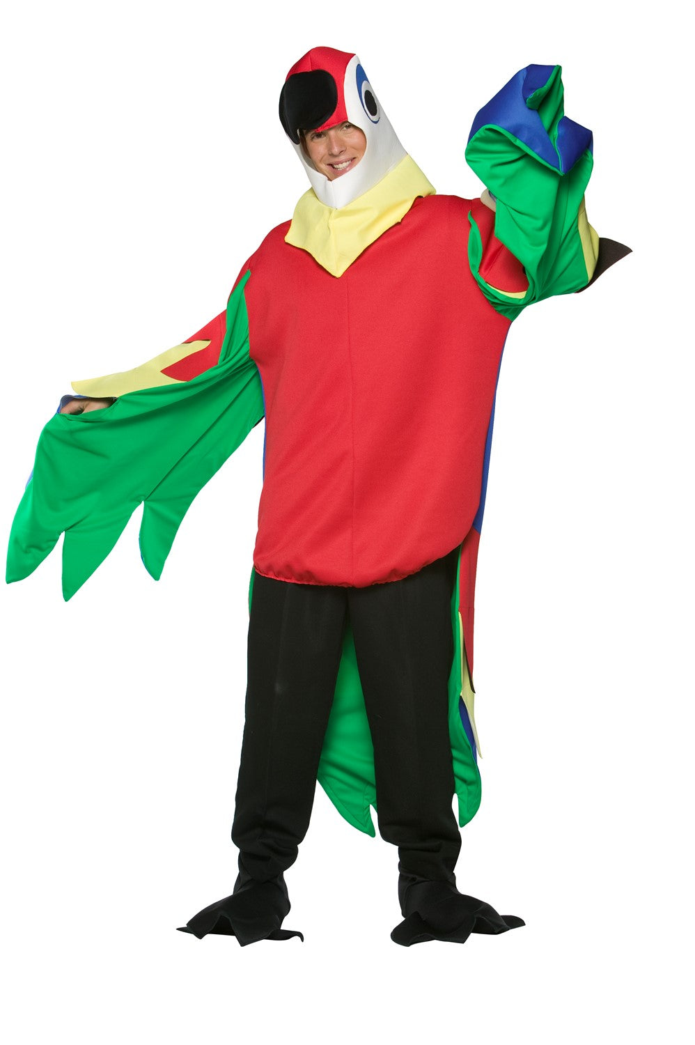 Rasta Imposta Lightweight Parrot Erwachsenenkostüm One Size