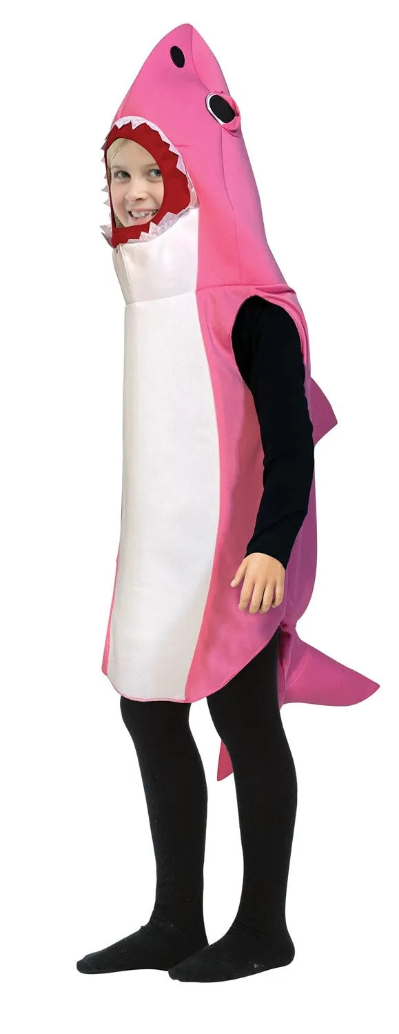 Rasta Imposta Ultimate Pink Shark Kostüm Kind 7-10 Rosa