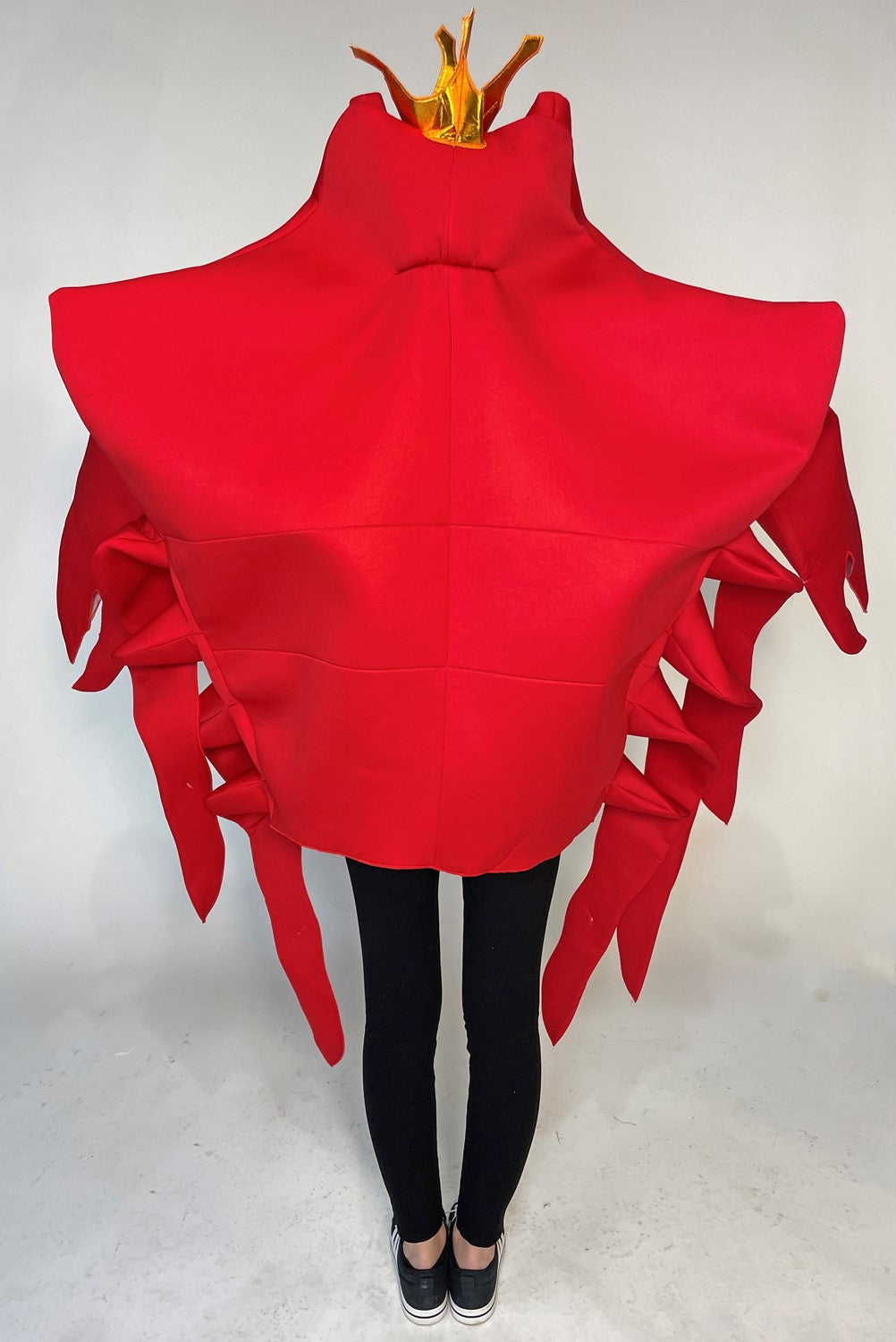 Rasta Imposta King Crab Kostüm Erwachsene One Size Rot