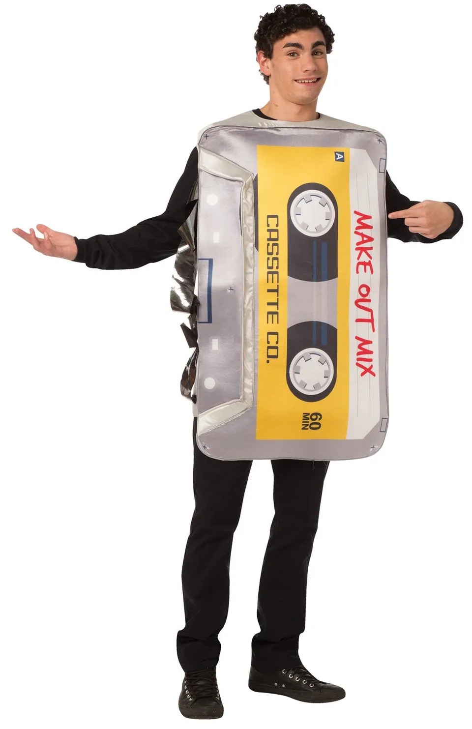 Rasta Imposta Retro Cassette Mix Tape Kostüm One Size