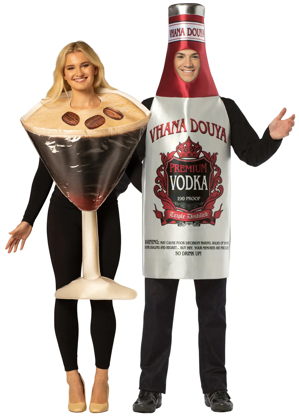 Rasta Imposta Espresso Martini Vodka Paarkostüm One Size