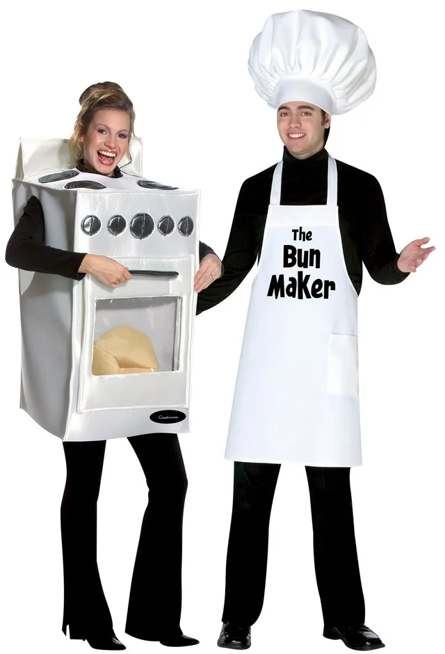 Rasta Imposta Bun in the Oven Paarkostüm Einheitsgröße 2-tlg
