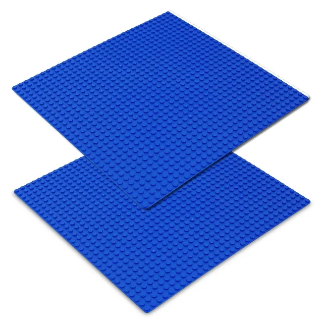 Katara Bauplatte 2er Set blau 25,5 cm Grundplatte 32x32