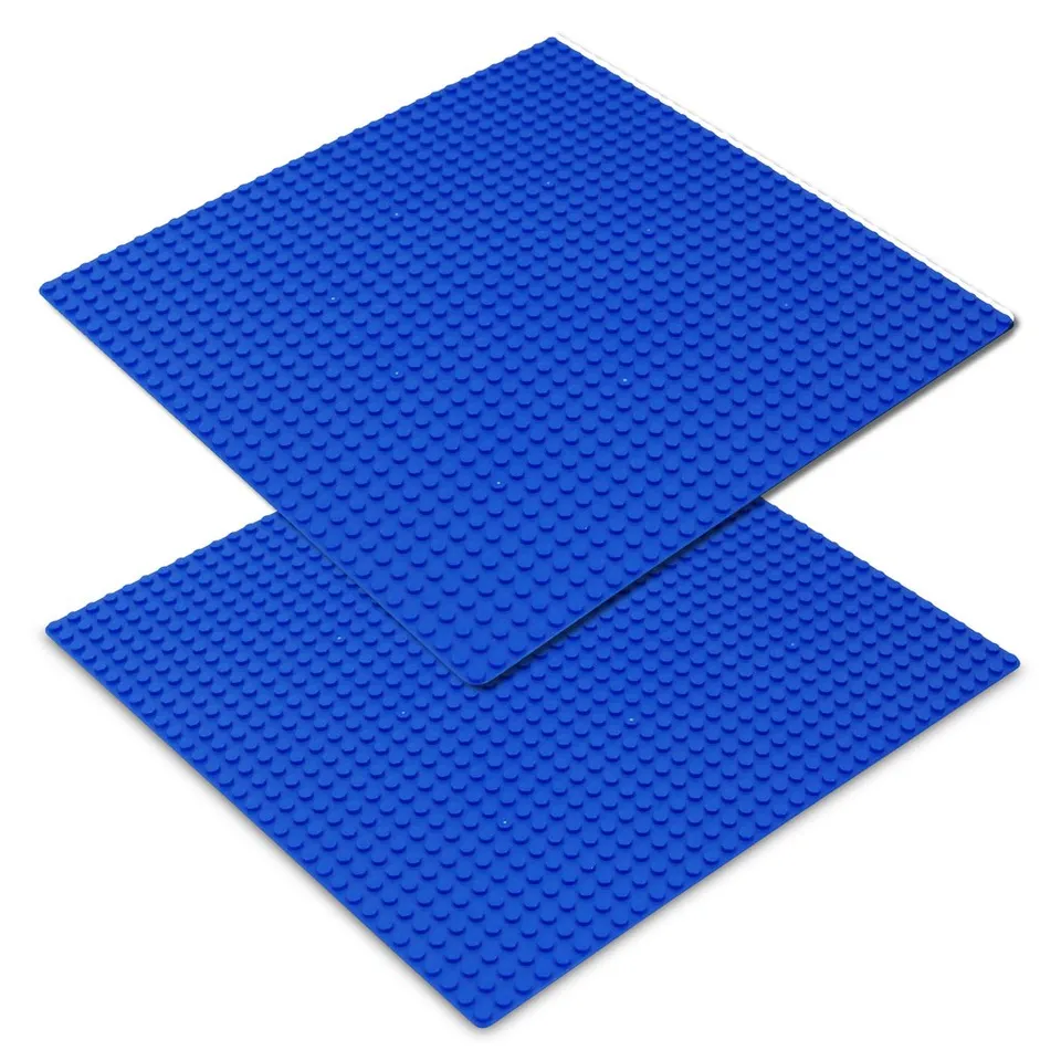 Katara Bauplatte 2er Set blau 25,5 cm Grundplatte 32x32