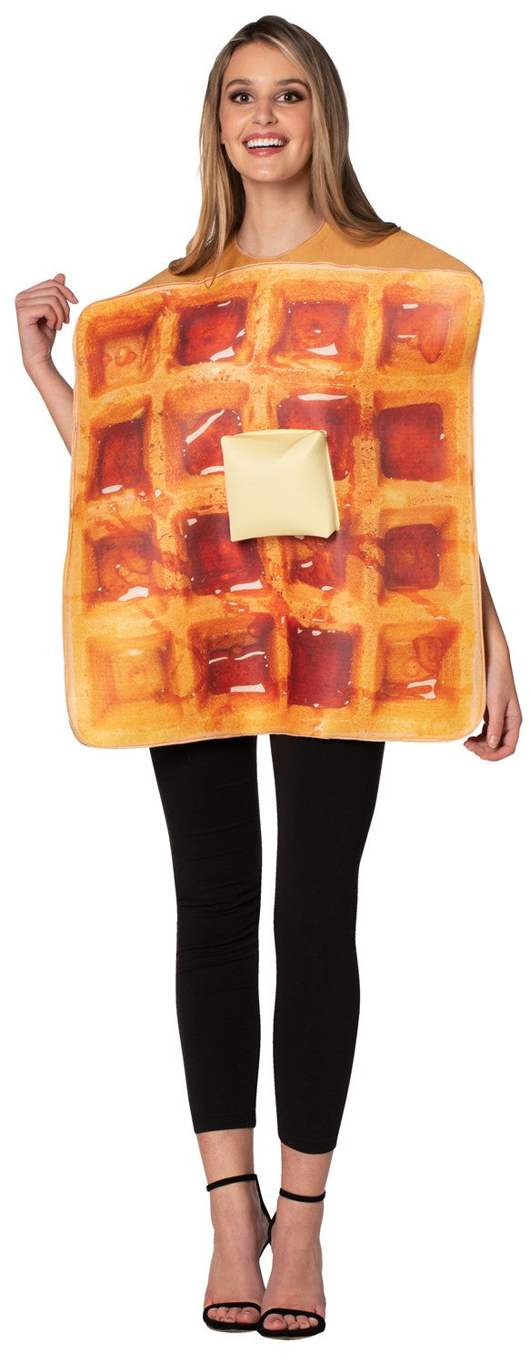 Rasta Imposta Get Real Waffle Kostüm One Size mit Butter