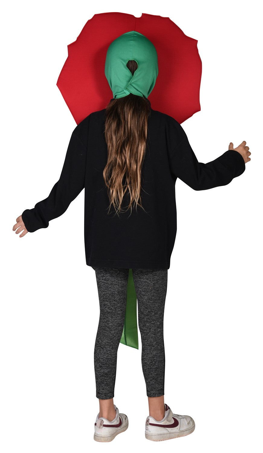 Rasta Imposta Rose Flower Kinderkostüm 7-10 rote Rose