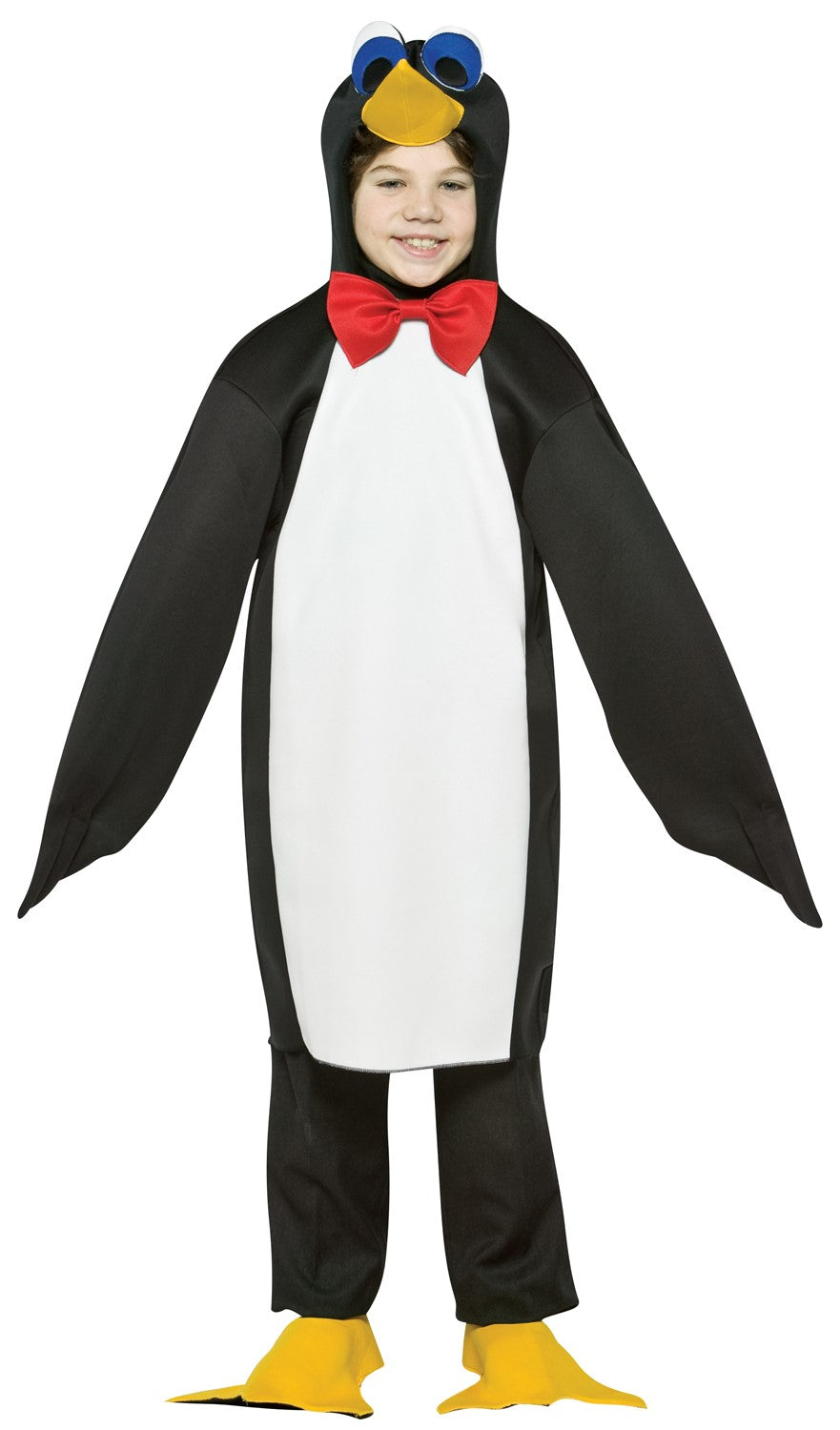 Rasta Imposta Penguin Kinderkostüm Größe 7-10 mit Flossen