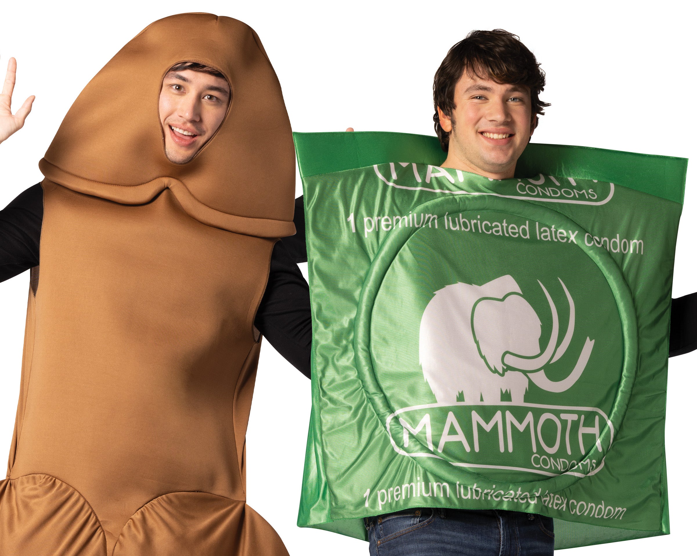 Rasta Imposta Mammoth Paar-Kostüm Einheitsgröße 2-teilig