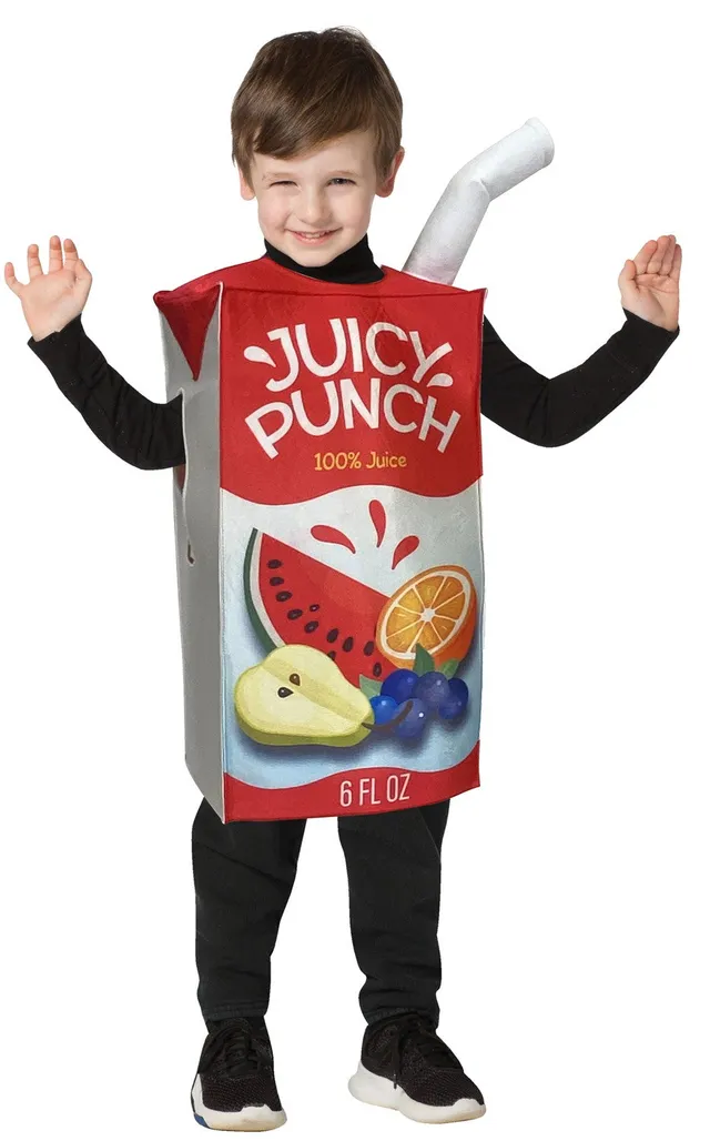 Rasta Imposta Juice Box Kinderkostüm 3-4 Tunika