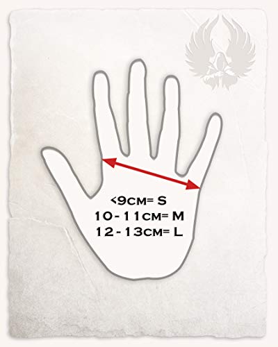 Mytholon Kandor Handschuhe grün L Wildleder Stulpen