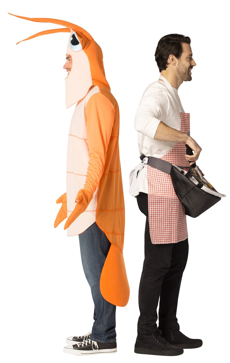 Rasta Imposta Grill Master & Shrimp Kostüm Set Einheitsgröße Paar