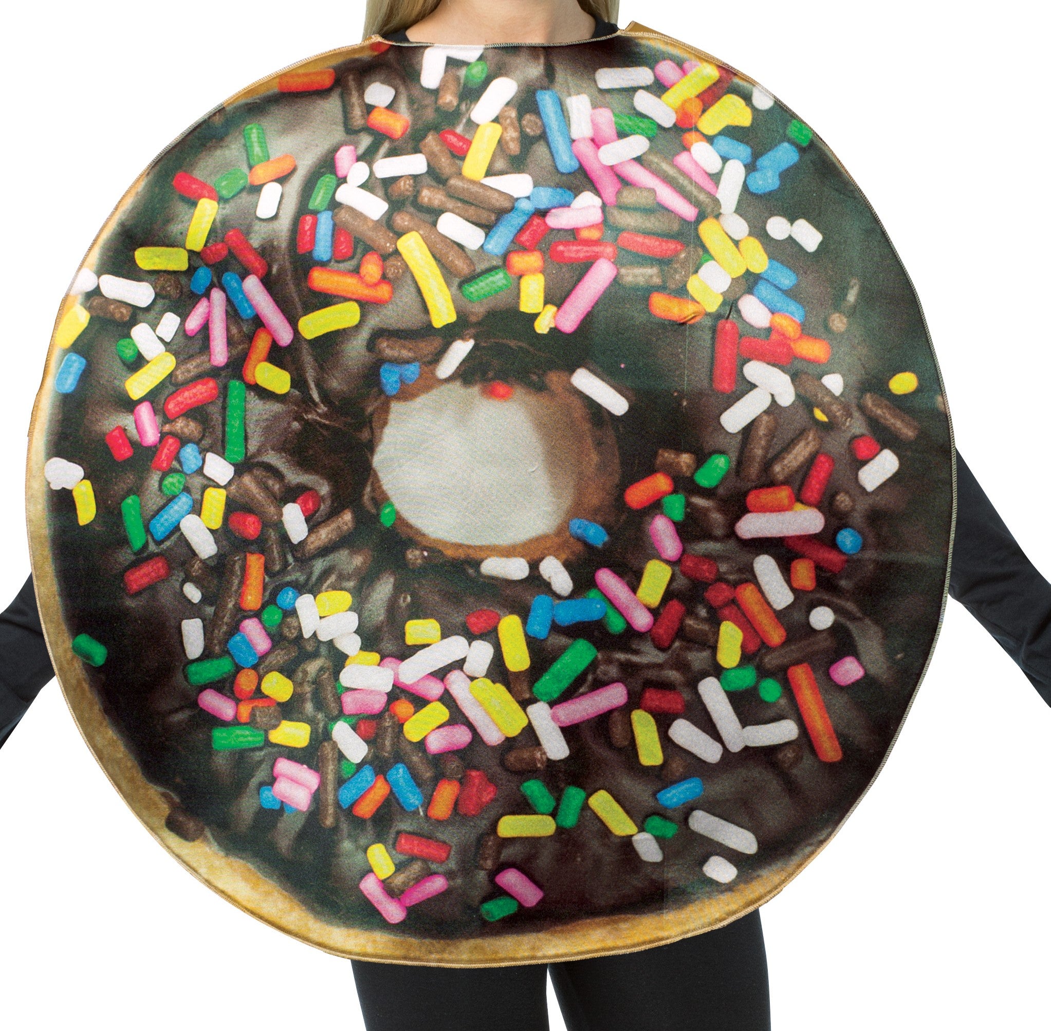 Rasta Imposta Chocolate Doughnut Kostüm One Size Streusel