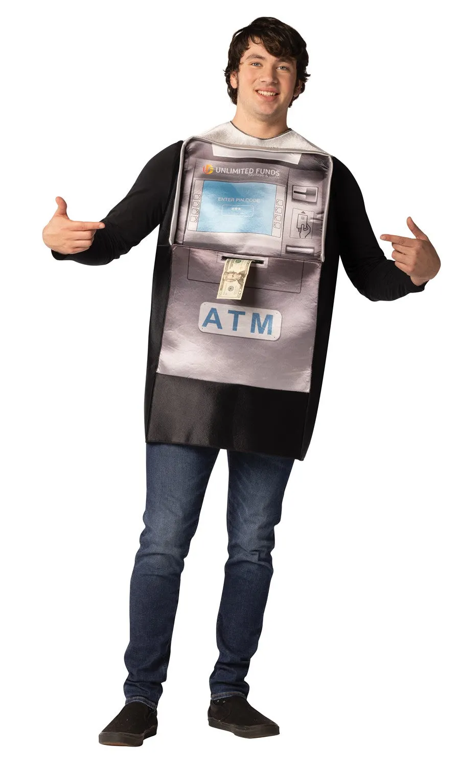 Rasta Imposta ATM Cash Machine Kostüm Einheitsgröße