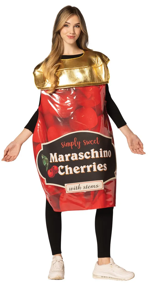 Rasta Imposta Maraschino Cherries Jar Kostüm One Size