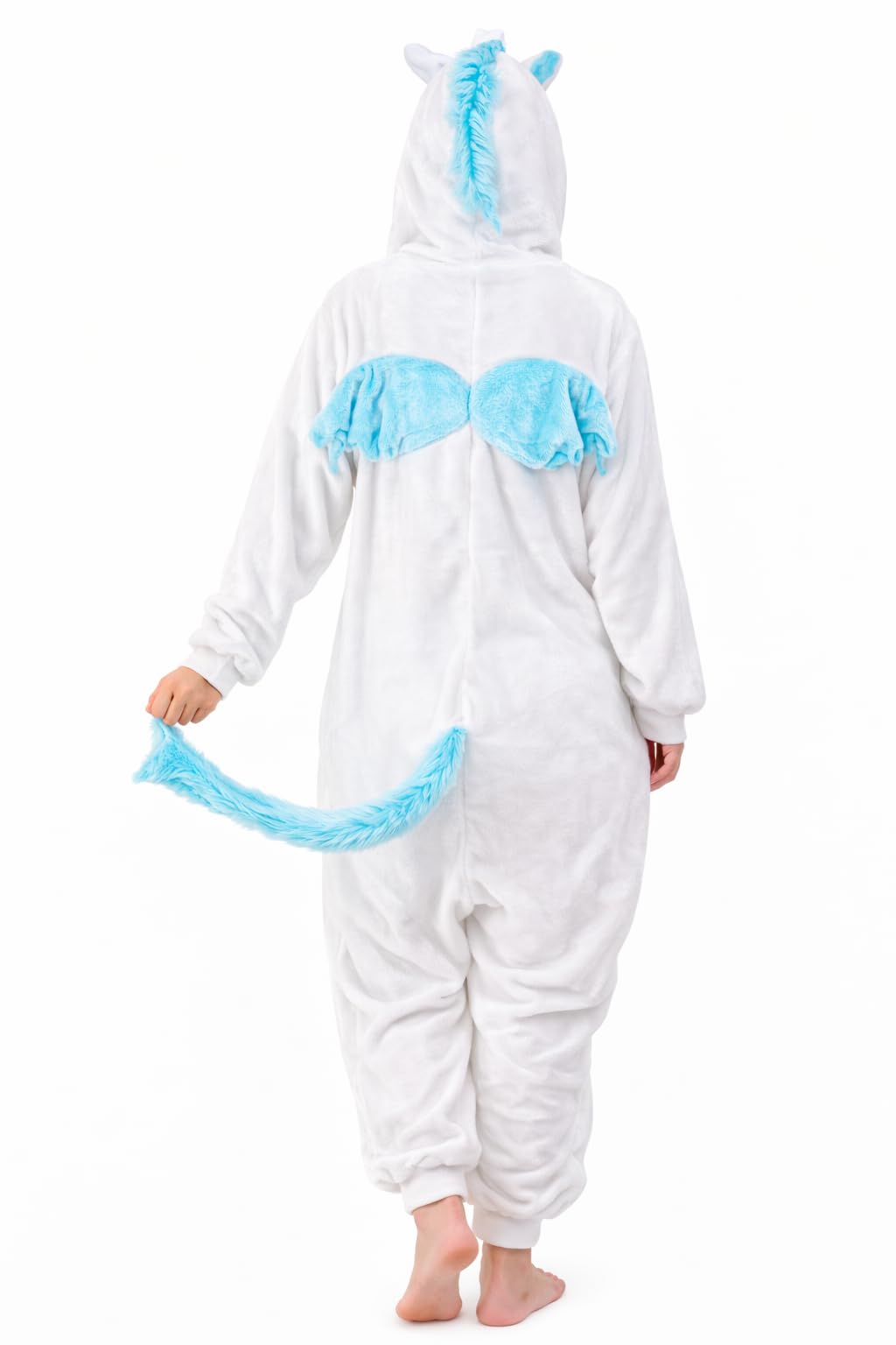 Katara Einhorn Schwarz Sterne Onesie Kostüm M Flanell