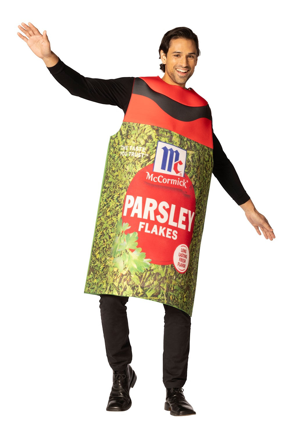 Rasta Imposta McCormick Parsley Flakes Kostüm Einheitsgröße Tunika
