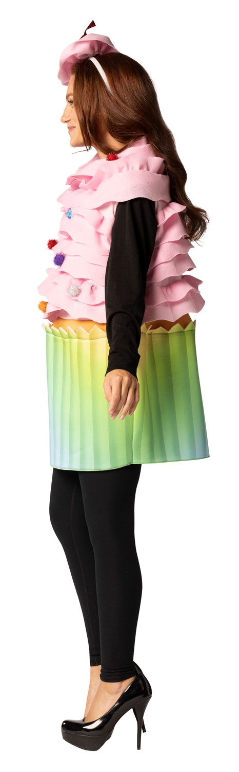 Rasta Imposta Ultimate Cupcake Kostüm Einheitsgröße mit Kirsche