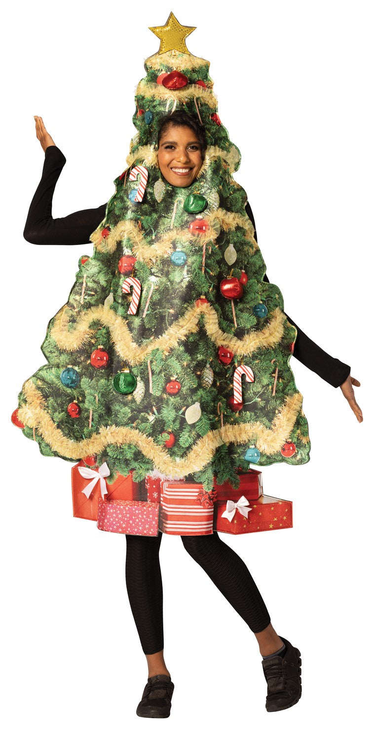 Rasta Imposta Weihnachtsbaum Kostüm Lichterkette One Size