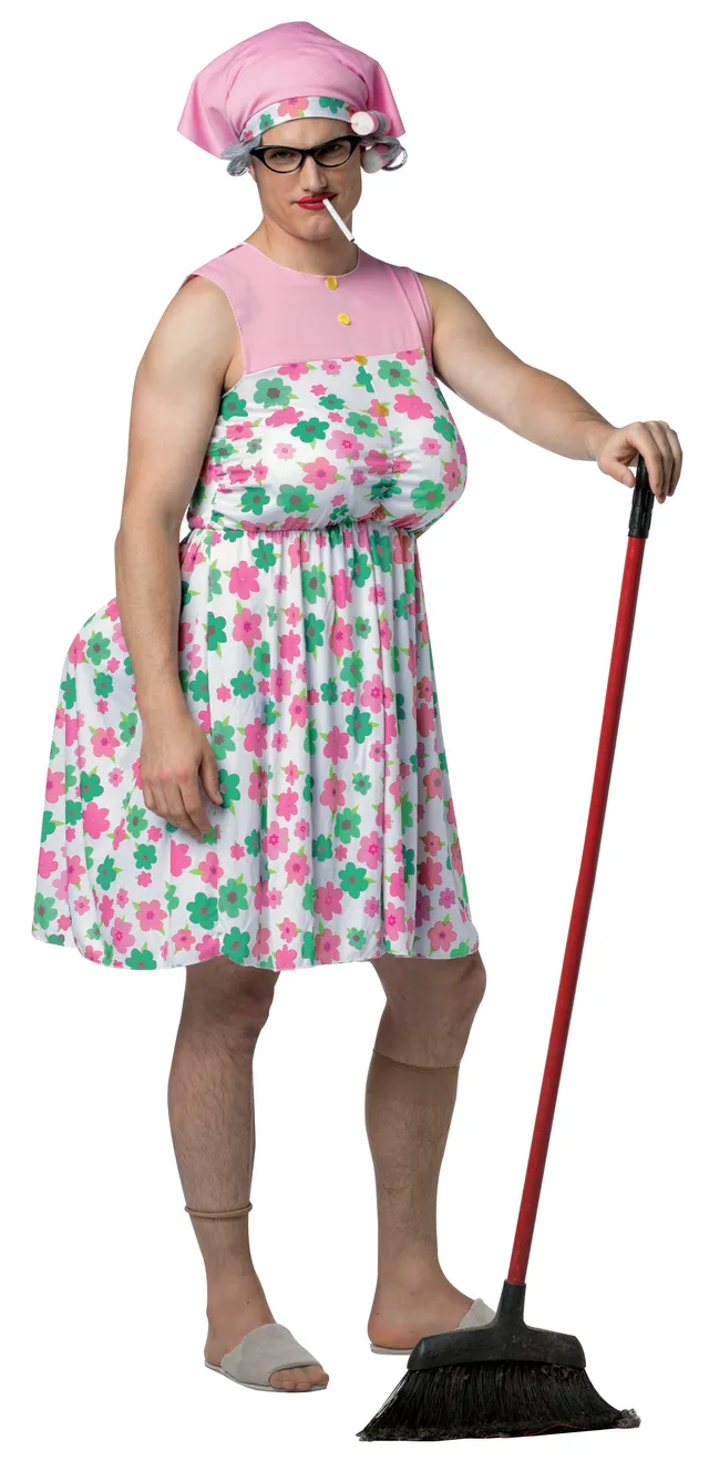 Rasta Imposta Grumpy Granny Herrenkostüm Oma Einheitsgröße