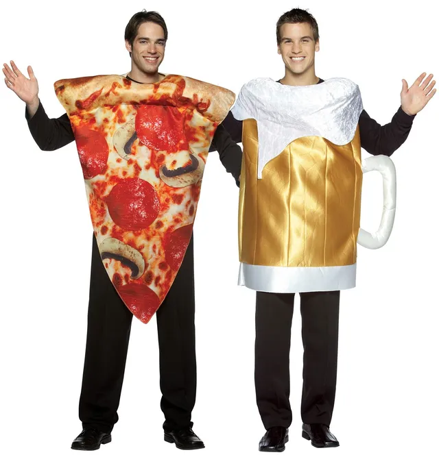 Rasta Imposta Pizza Slice Beer Mug Partnerkostüm One Size