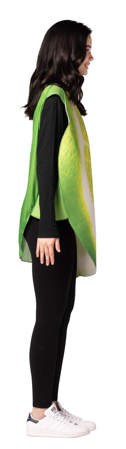 Rasta Imposta Lime Slice Kostüm Limette Einheitsgröße Polyester