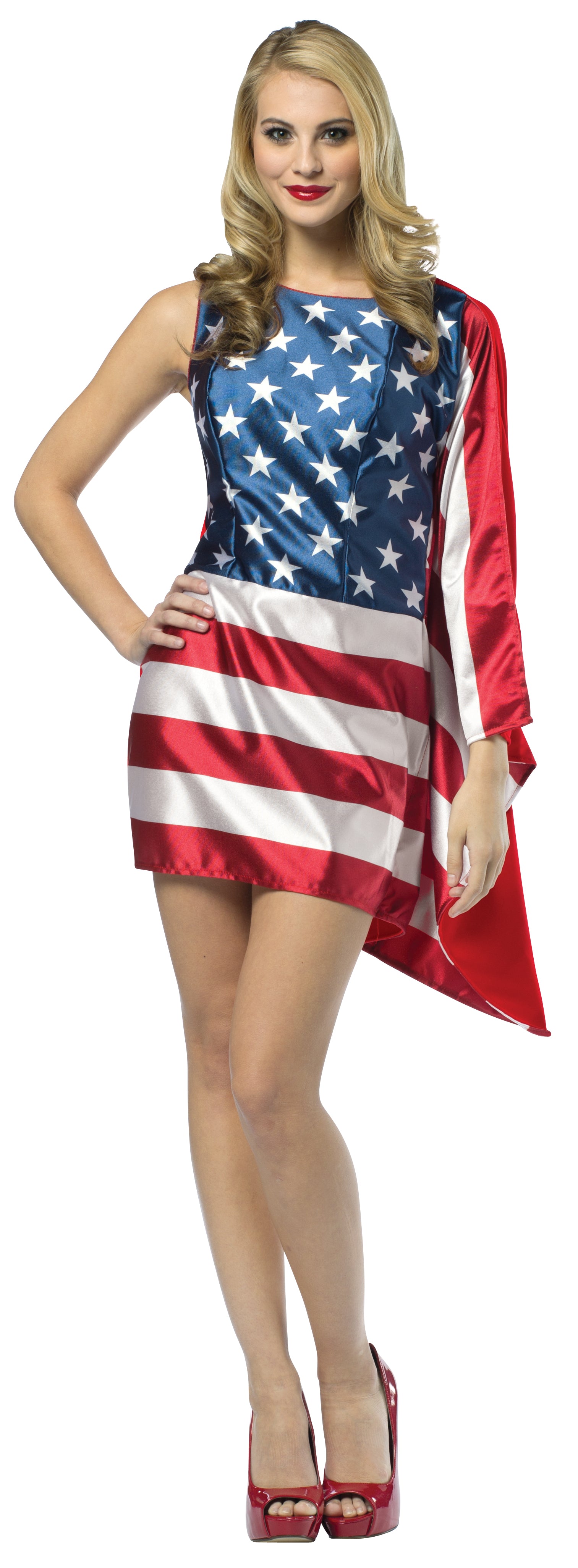 Rasta Imposta USA American Flag Dress Damenkostüm Gr. 10