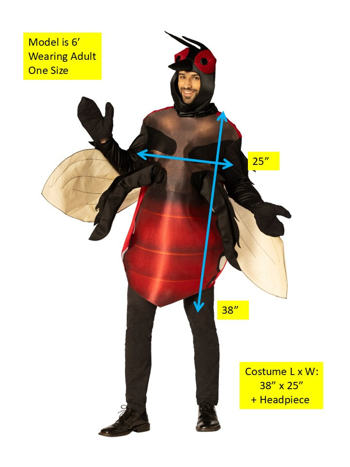 Rasta Imposta Mosquito Kostüm Erwachsene Einheitsgröße
