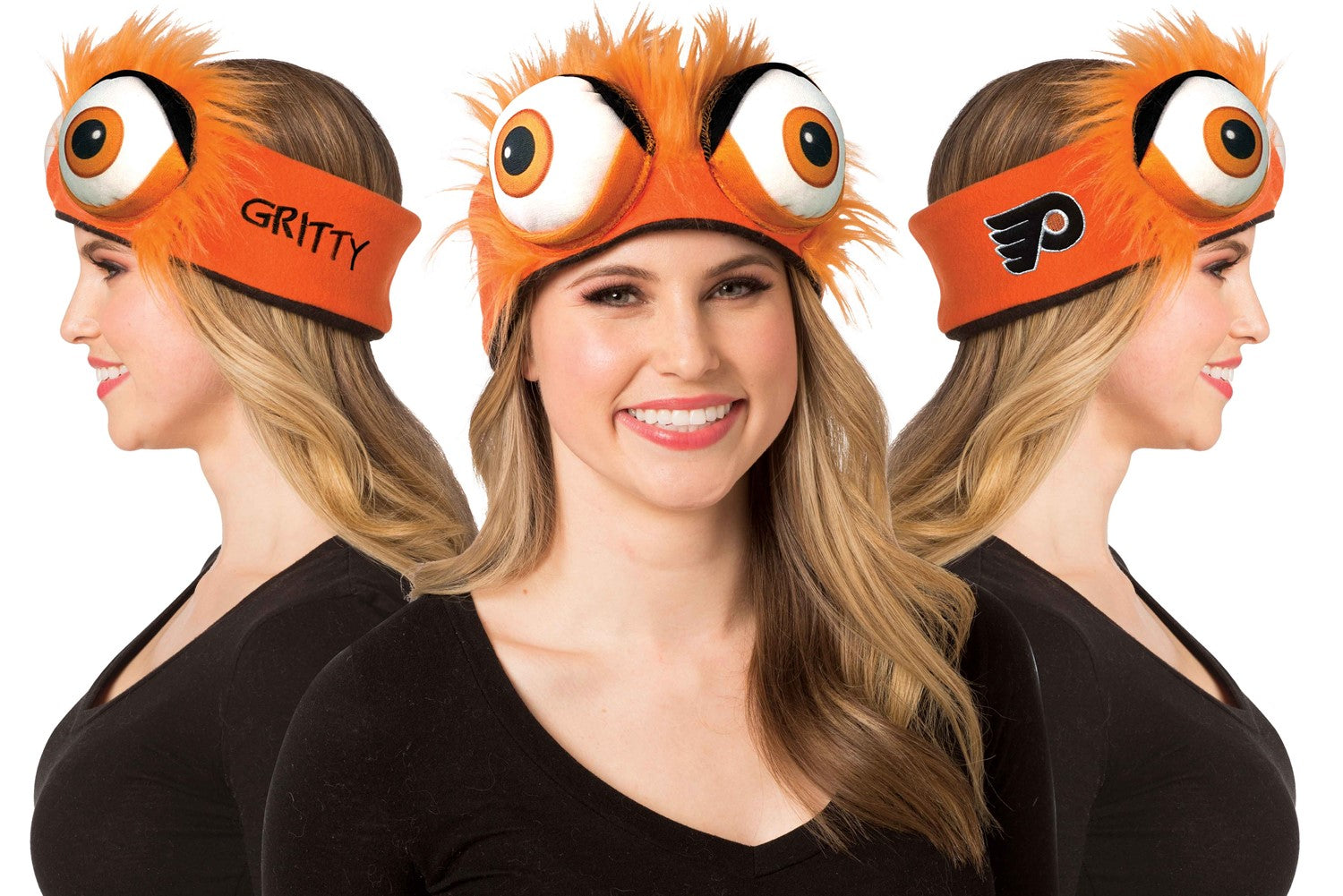 Rasta Imposta Gritty NHL Stirnband Unisex One Size Orange