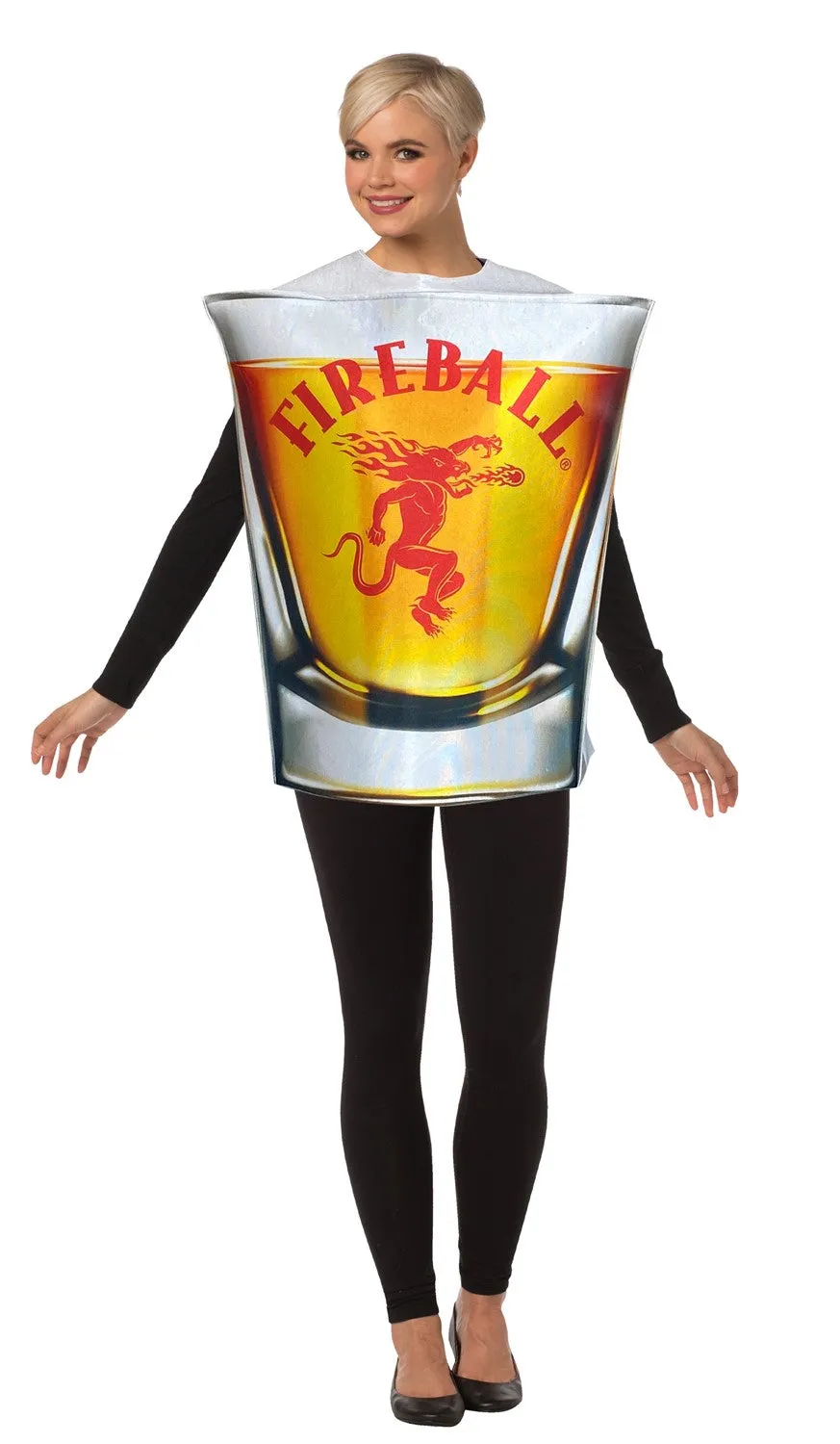Rasta Imposta Fireball Shotglas Kostüm Einheitsgröße Unisex
