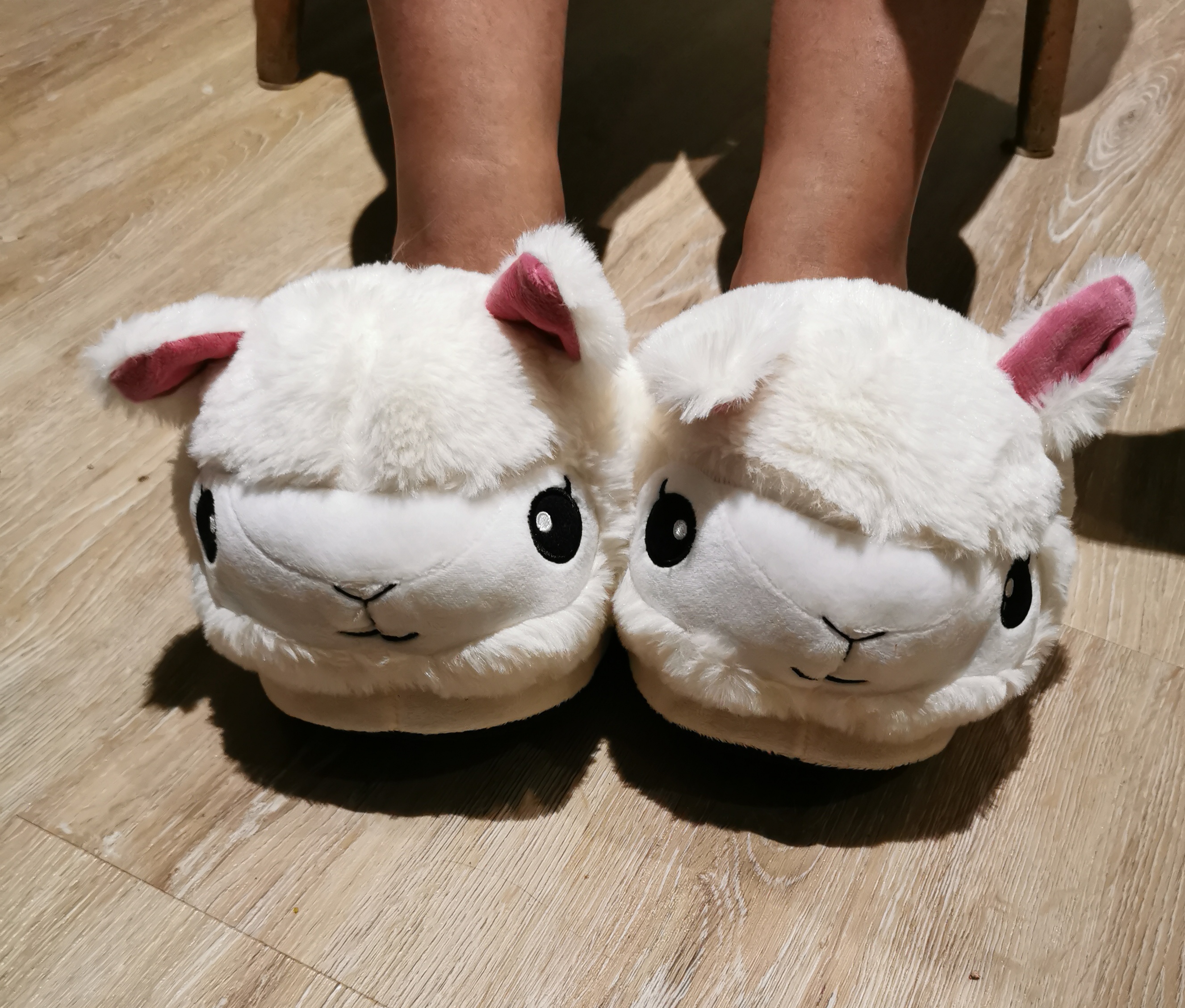 Katara Bär Hausschuhe Slipper offen Unisex Plüsch