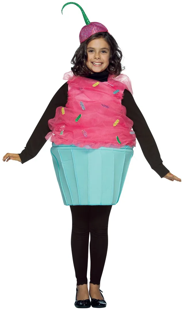 Rasta Imposta Cupcake Sweet Eats Kinderkostüm 7-10 Pink