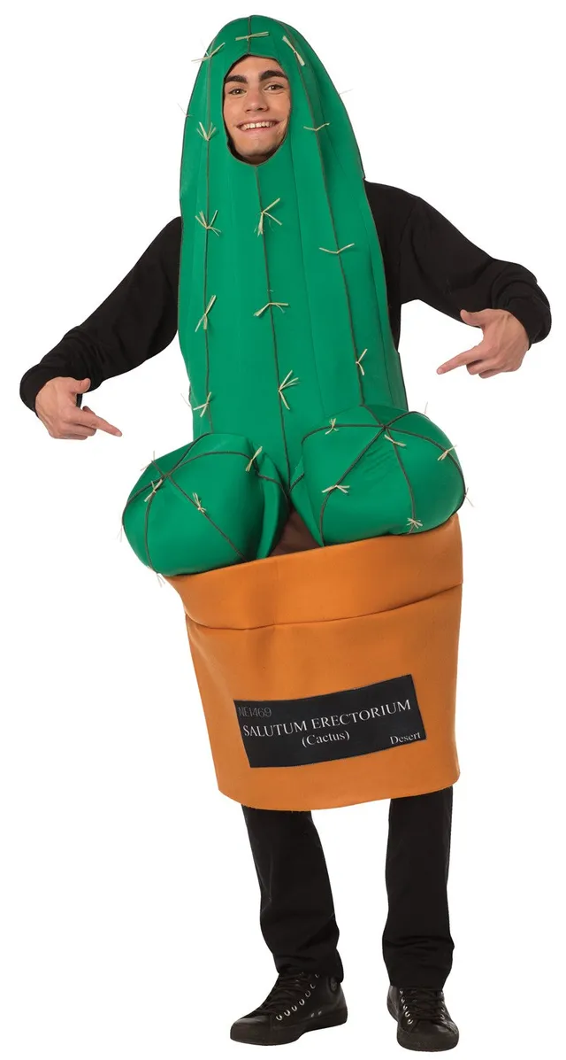 Rasta Imposta Happy Cactus Kostüm One Size Topf