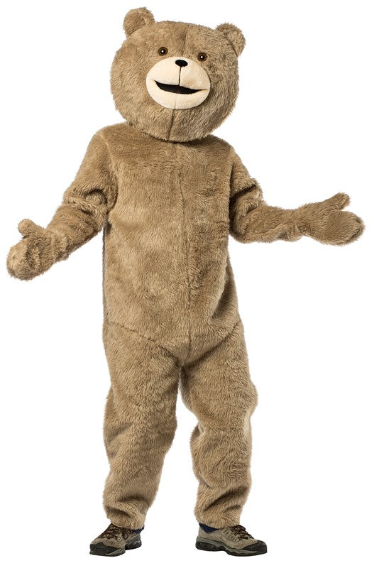 Rasta Imposta Teddy Bear Jumpsuit Kostüm Braun One Size