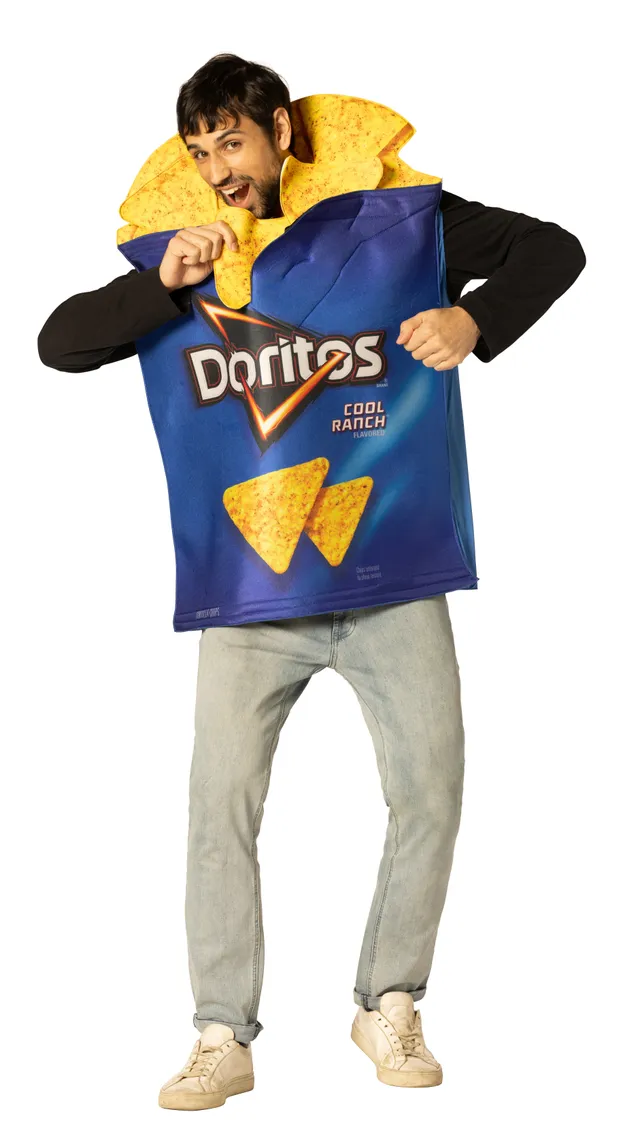Rasta Imposta Doritos Cool Ranch Kostüm Erw. One Size 3D-Chips