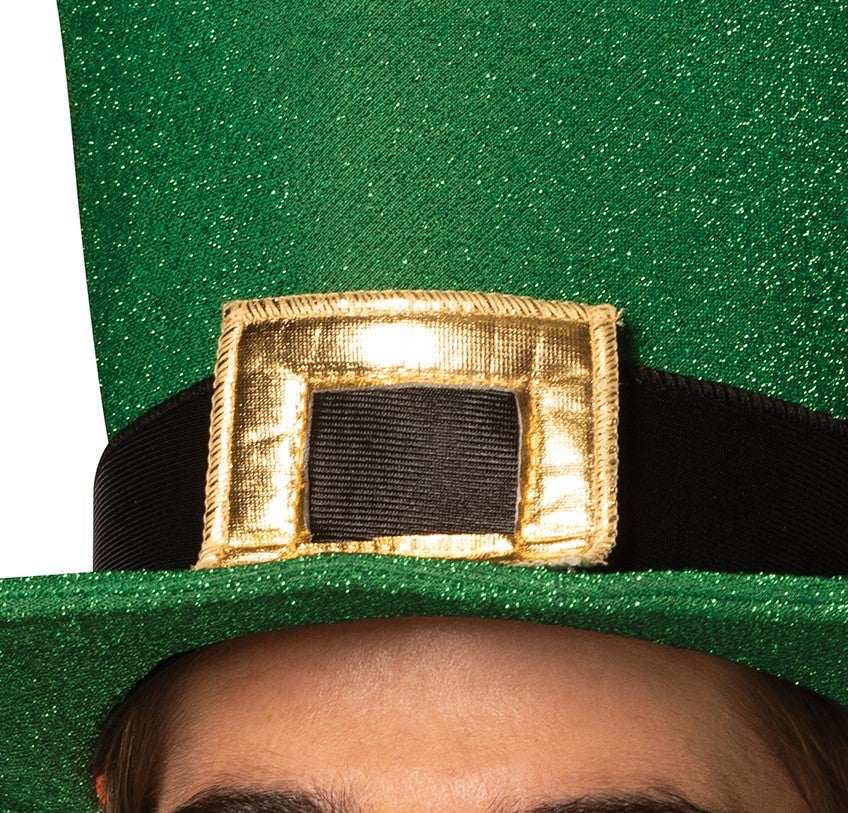 Rasta Imposta Leprechaun Hut mit Bart One Size Grün