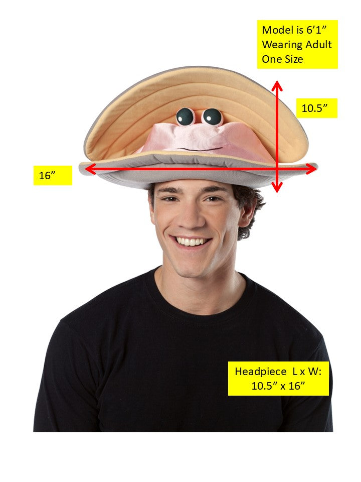Rasta Imposta Clam Hat Muschel Hut Schaum Einheitsgröße