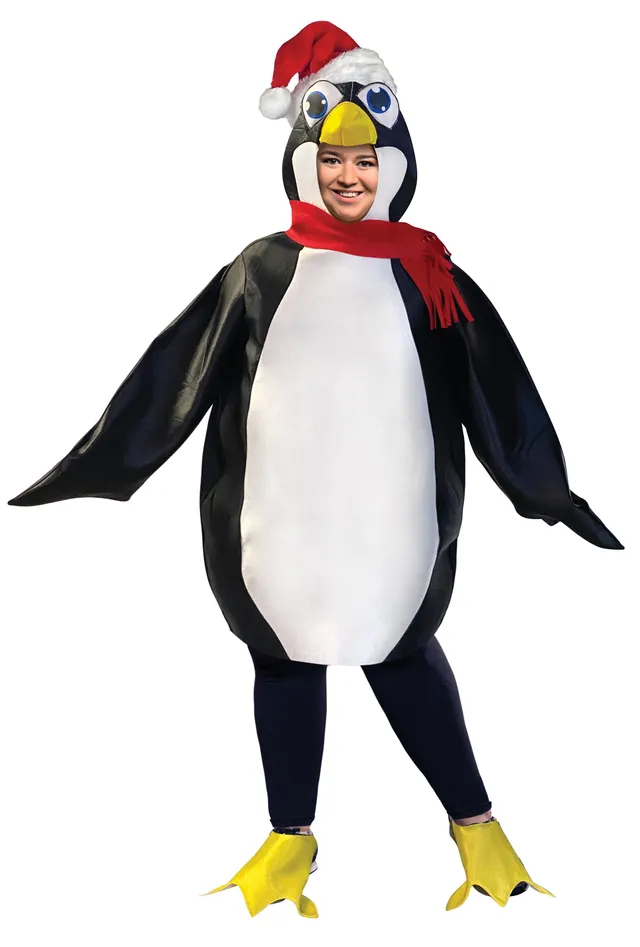 Rasta Imposta Ultimate Penguin Santa Hat Kostüm Einheitsgröße