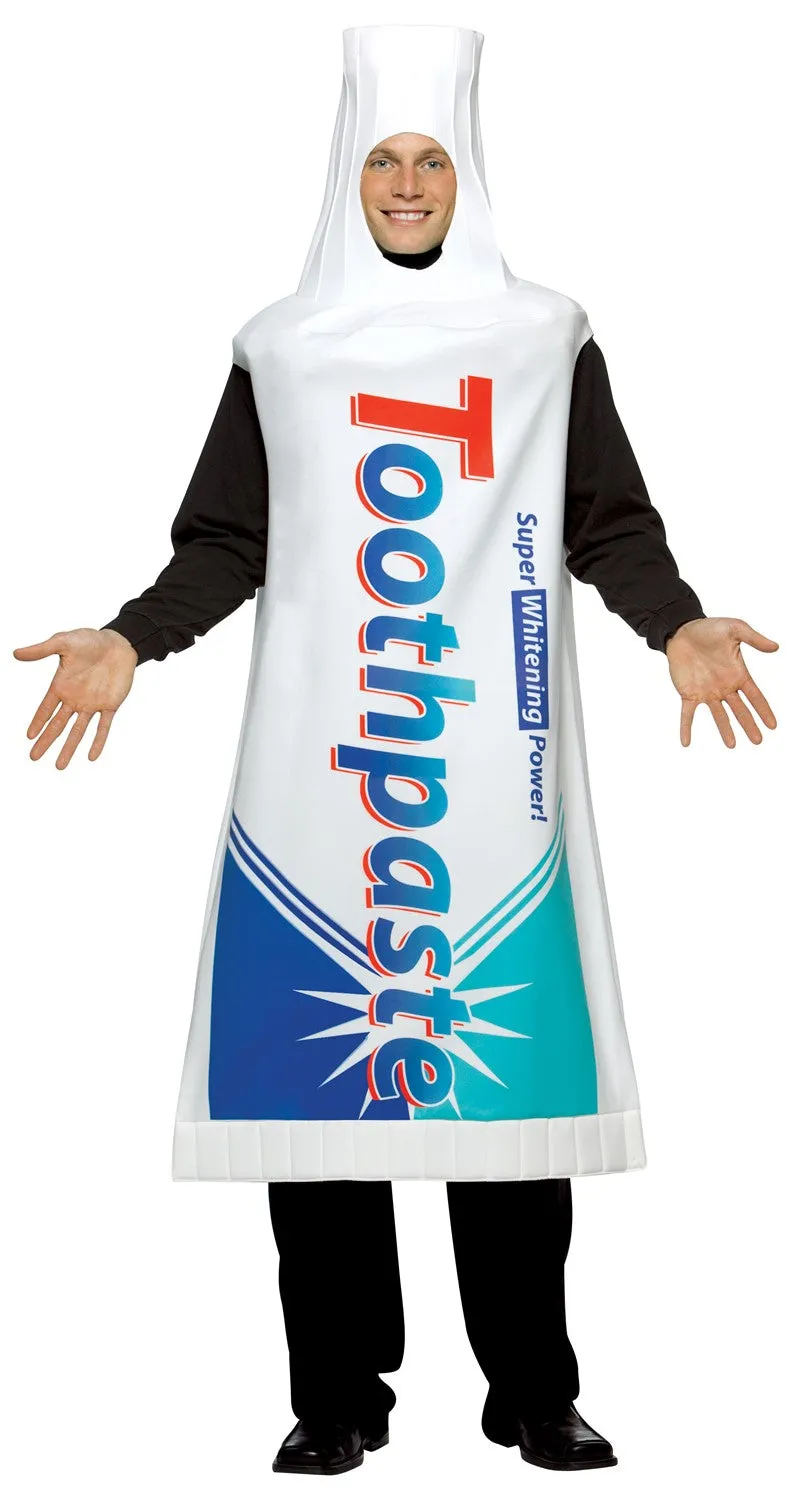 Rasta Imposta Toothpaste Zahnpasta Kostüm Tunika One Size Unisex