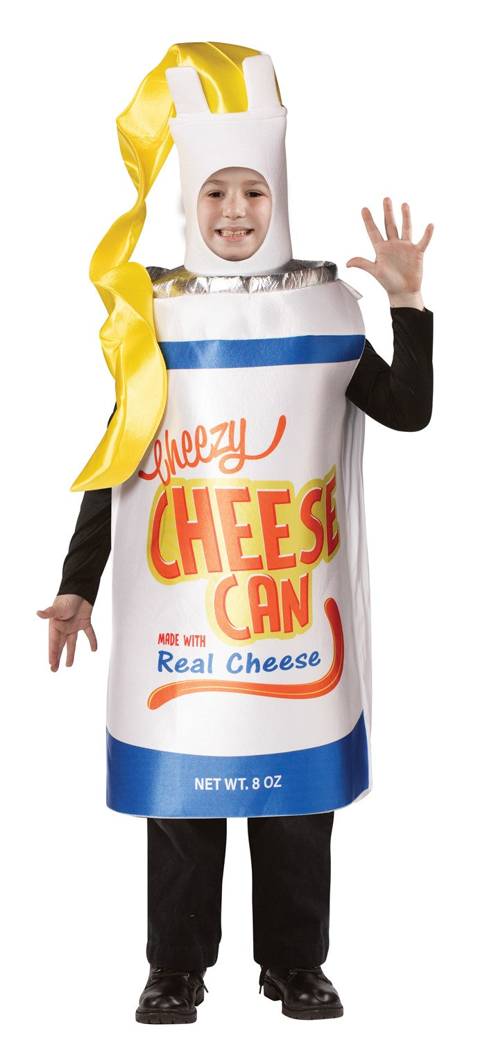 Rasta Imposta Cheezy Cheese Spray Kinderkostüm 7-10 Käse