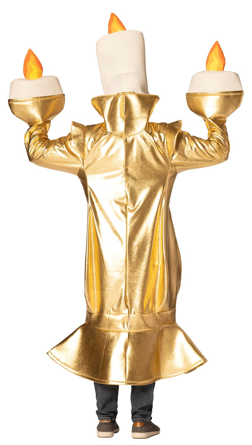 Rasta Imposta Candelabra Kostüm Erwachsene Einheitsgröße Metallic