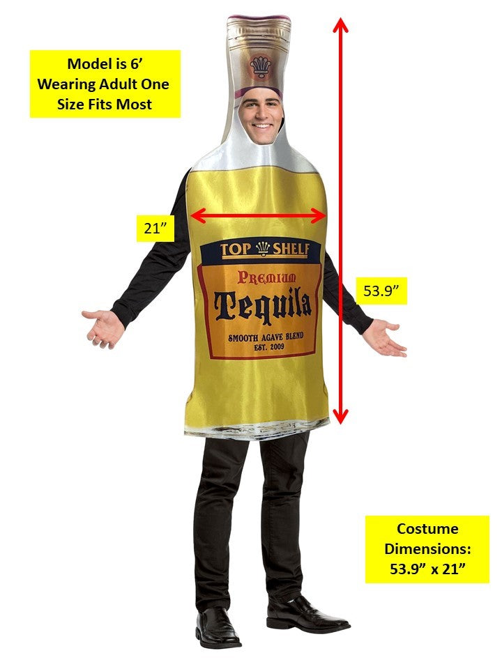 Rasta Imposta Tequila Bottle Worm Paarkostüm One Size