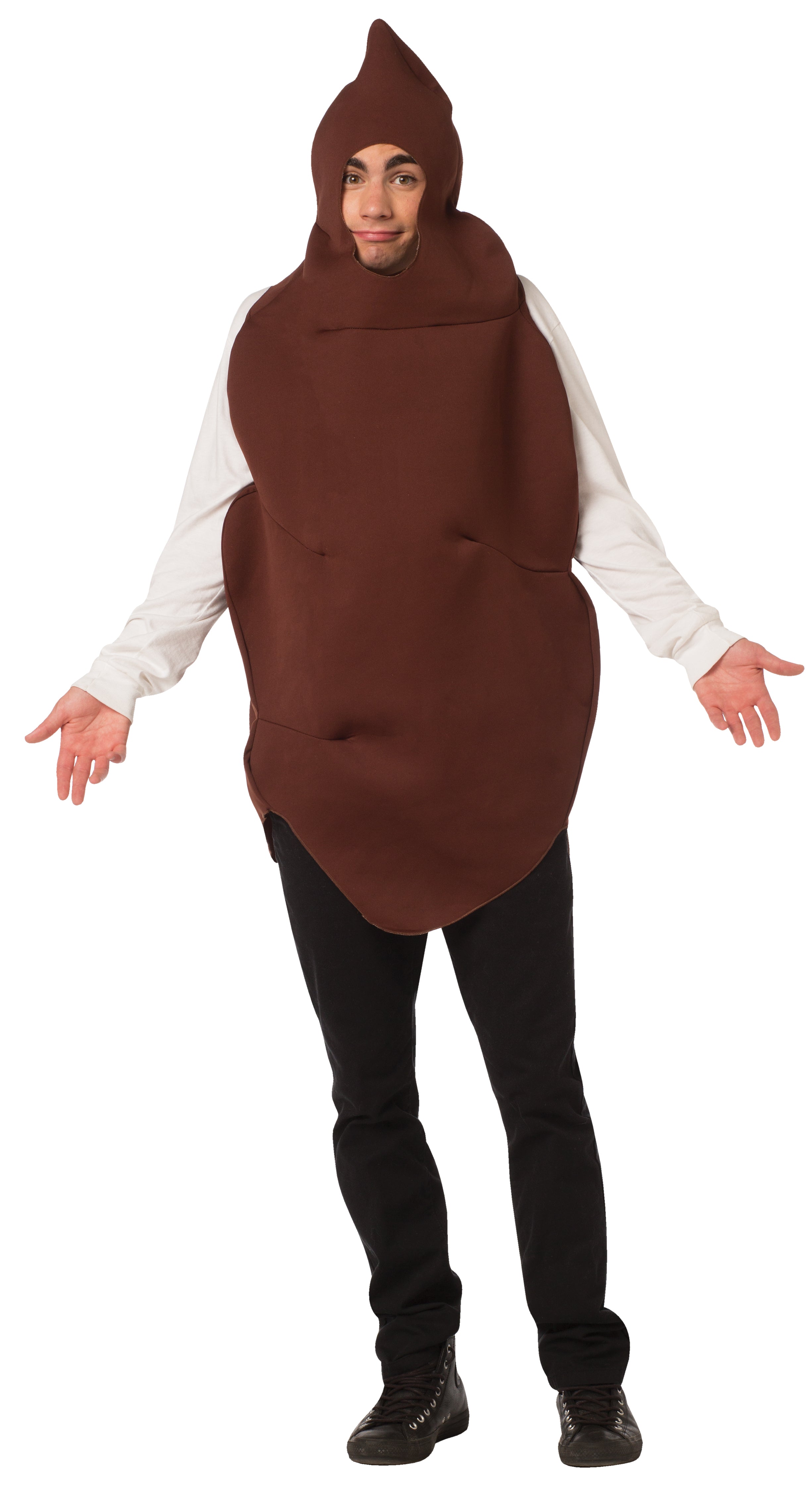 Rasta Imposta Poop Halloween Kostüm One Size Braun Schaum