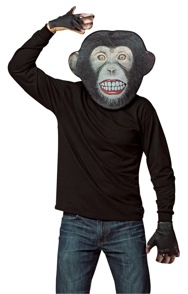Rasta Imposta Chimp Mask Kit Affenkostüm Maske Einheitsgröße