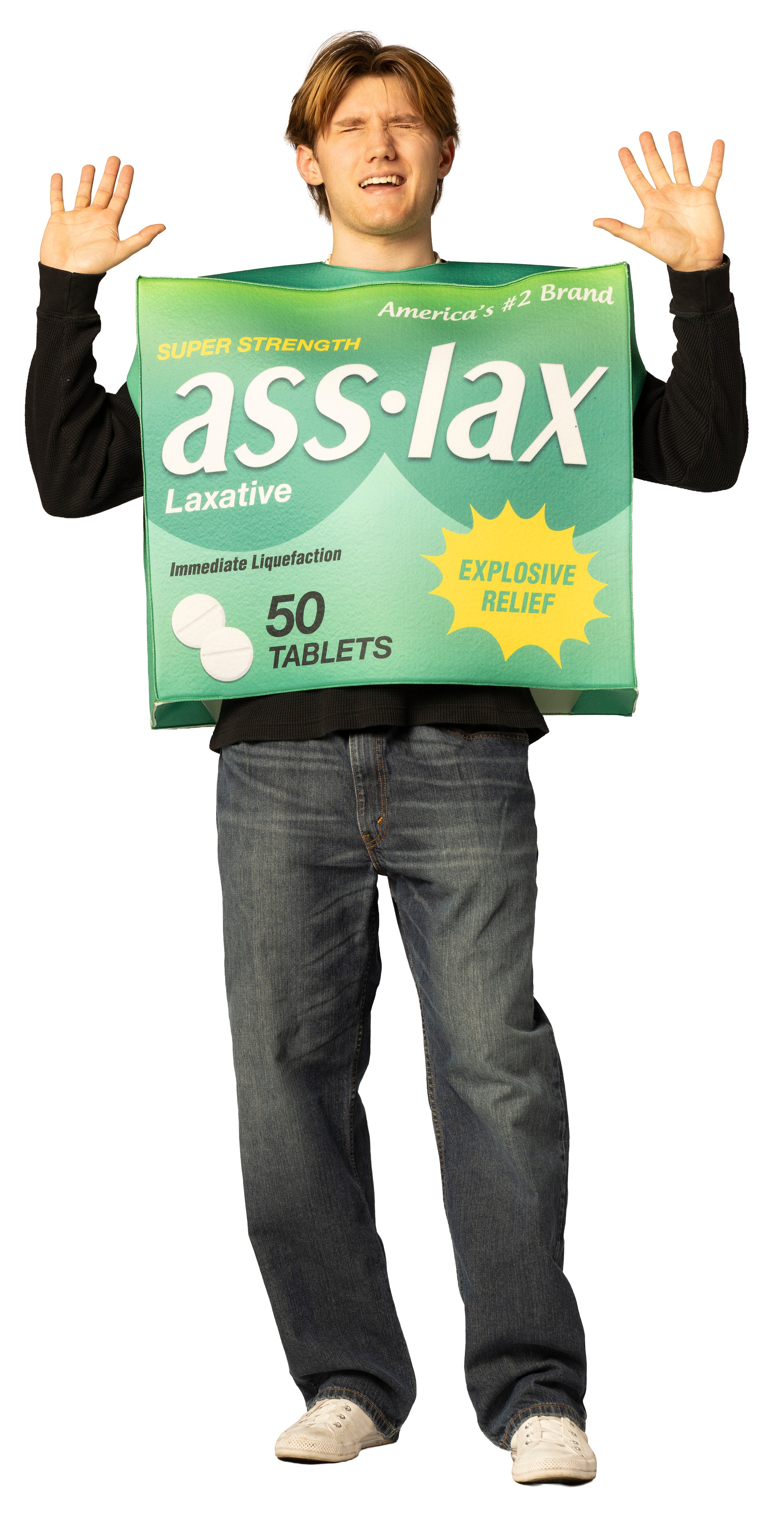 Rasta Imposta Laxative Kostüm One Size