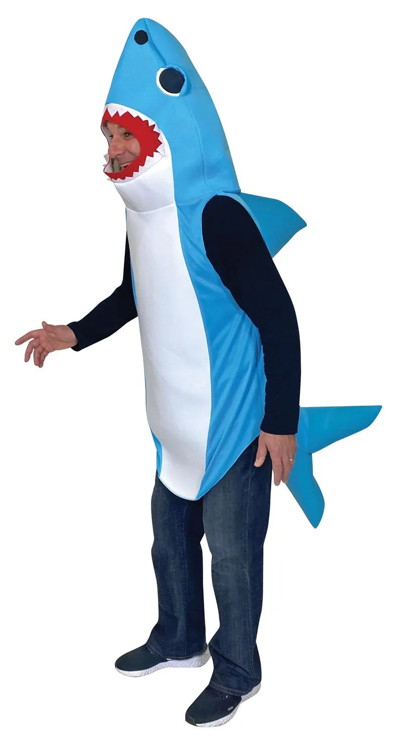 Rasta Imposta Ultimate Blue Shark Kostüm L-XL Tunika