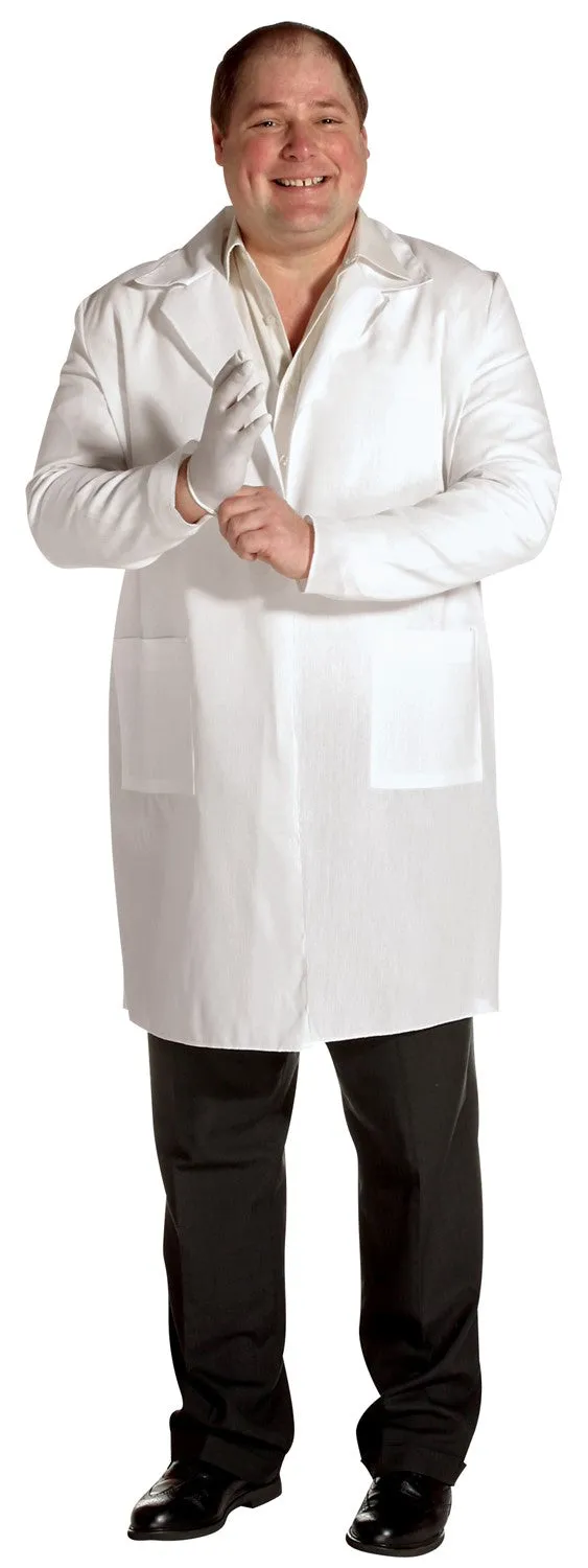 Rasta Imposta Plain Lab Coat Laborkittel Weiß Plus Size