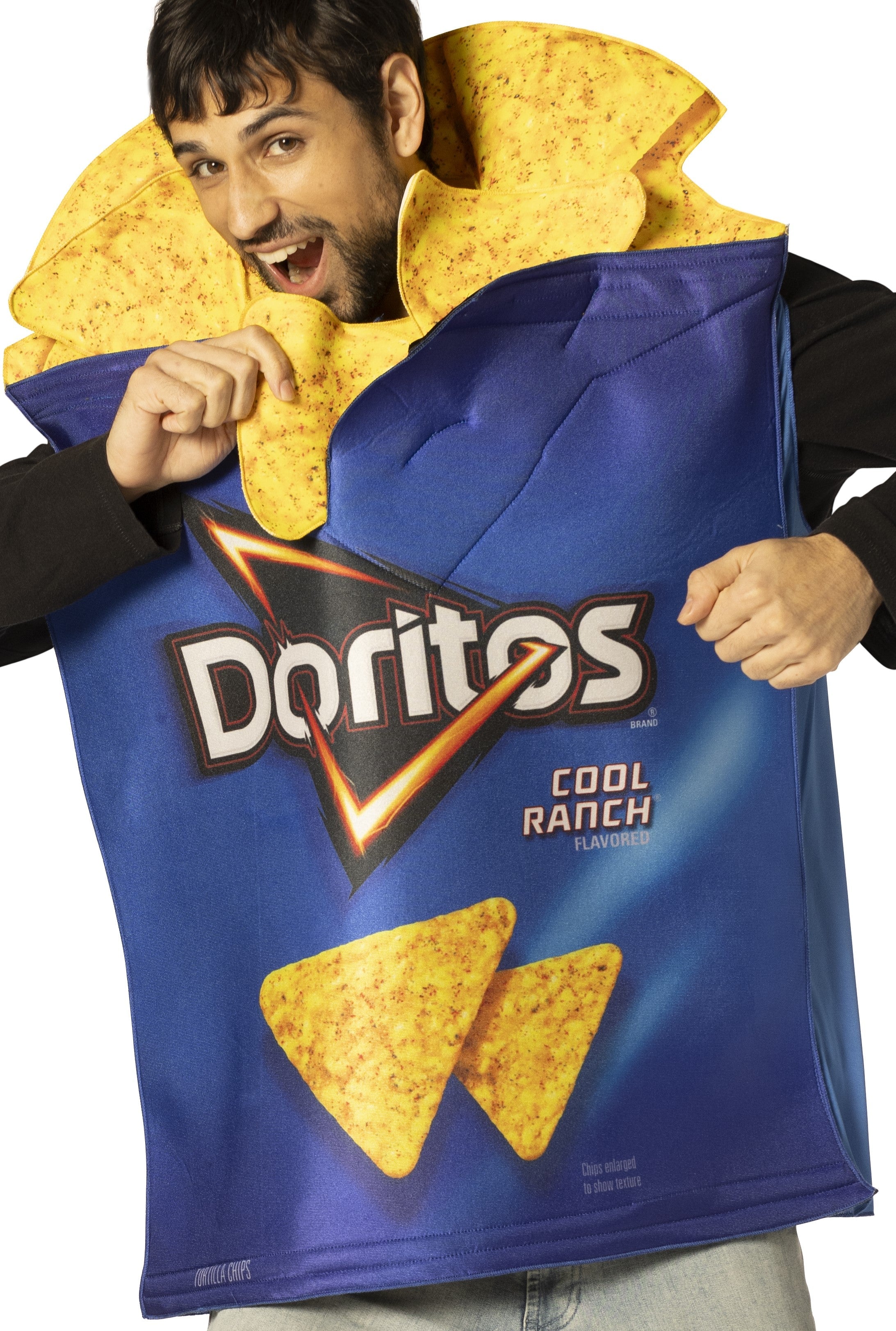 Rasta Imposta Doritos Cool Ranch Kostüm Erw. One Size 3D-Chips