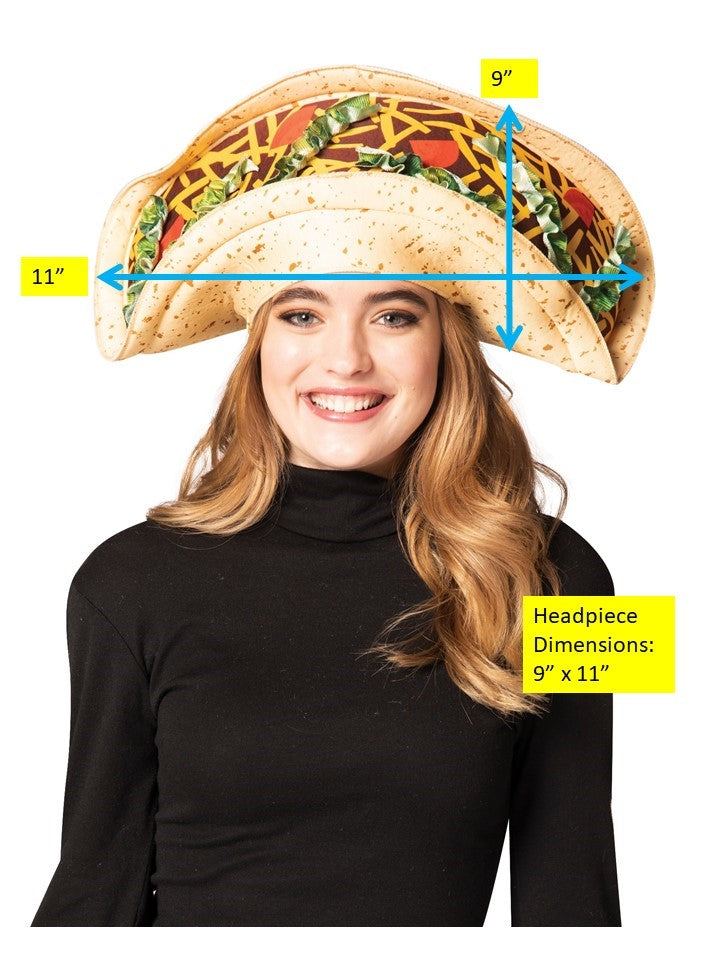 Rasta Imposta Taco Hat Kostümhut Taco One Size